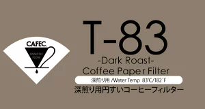 CAFEC 3 Roast Level Filters + Abaca (40 sheets) - kafeido roasters